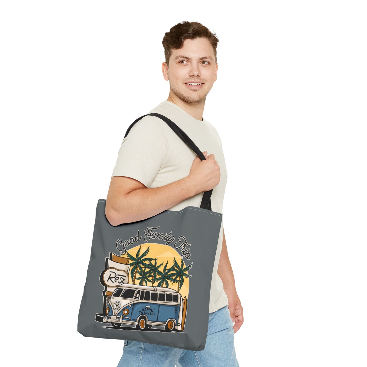 Good Family Trip Tote Bag (AOP)