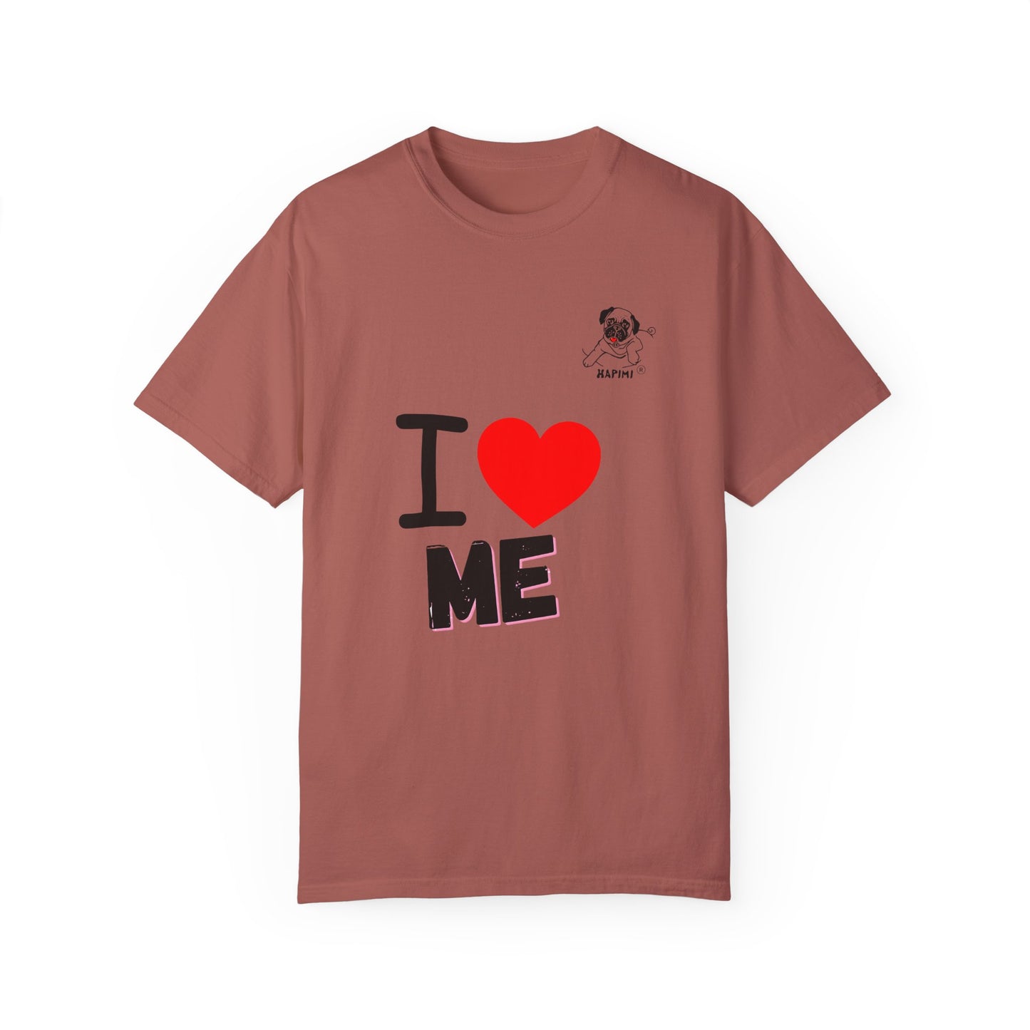 HAPIMI "I Love Me" Collection – Comfort Colors Garment-Dyed Tee