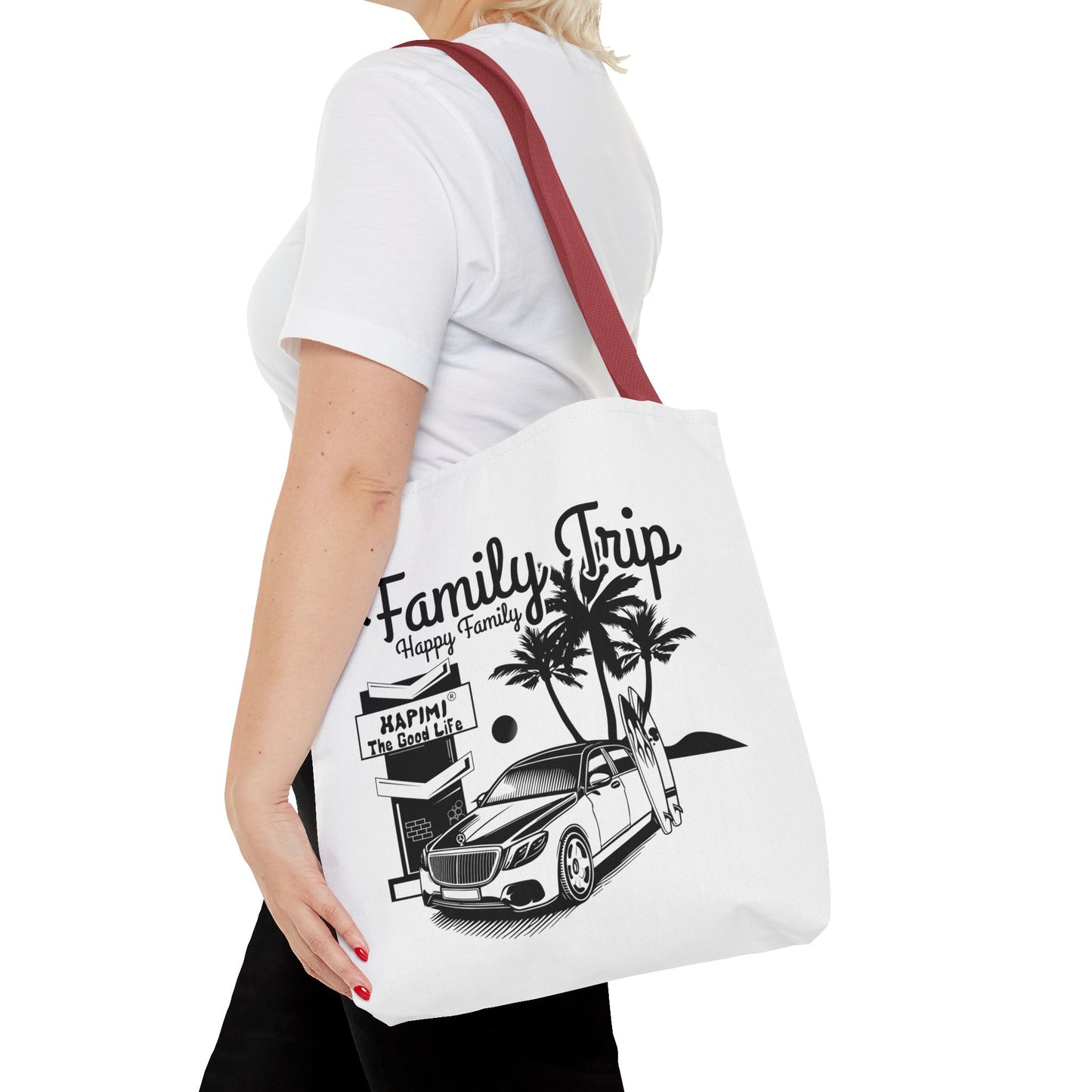 Family Trip Tote Bag (AOP)