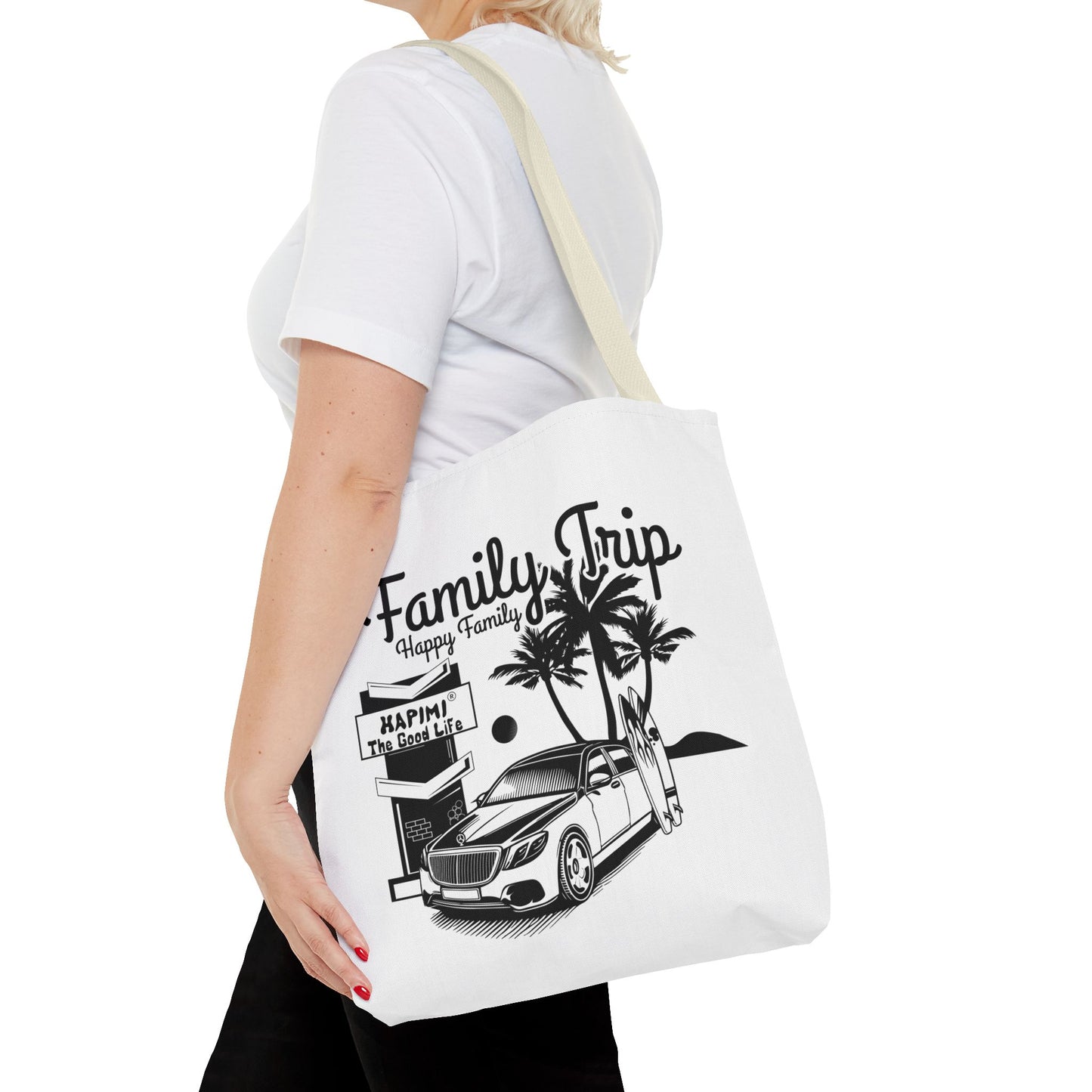 Family Trip Tote Bag (AOP)