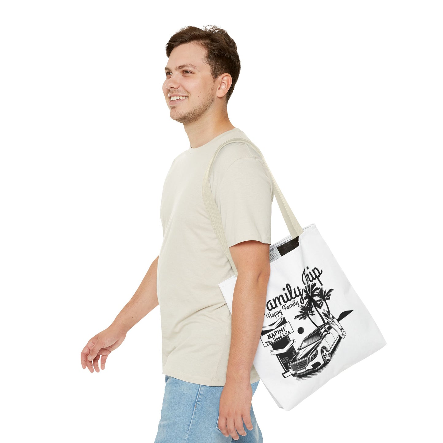 Family Trip Tote Bag (AOP)