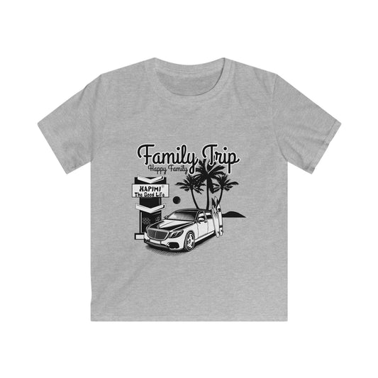 Family Trip Kids Softstyle Tee