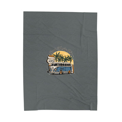 Good Family Trip Velveteen Plush Blanket