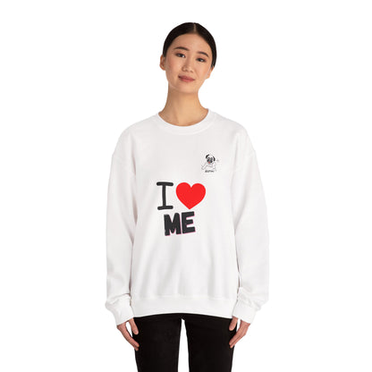 HAPIMI "I Love Me" Collection – Unisex Crewneck Sweatshirt