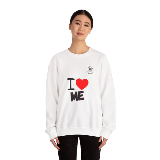 HAPIMI "I Love Me" Collection – Unisex Crewneck Sweatshirt