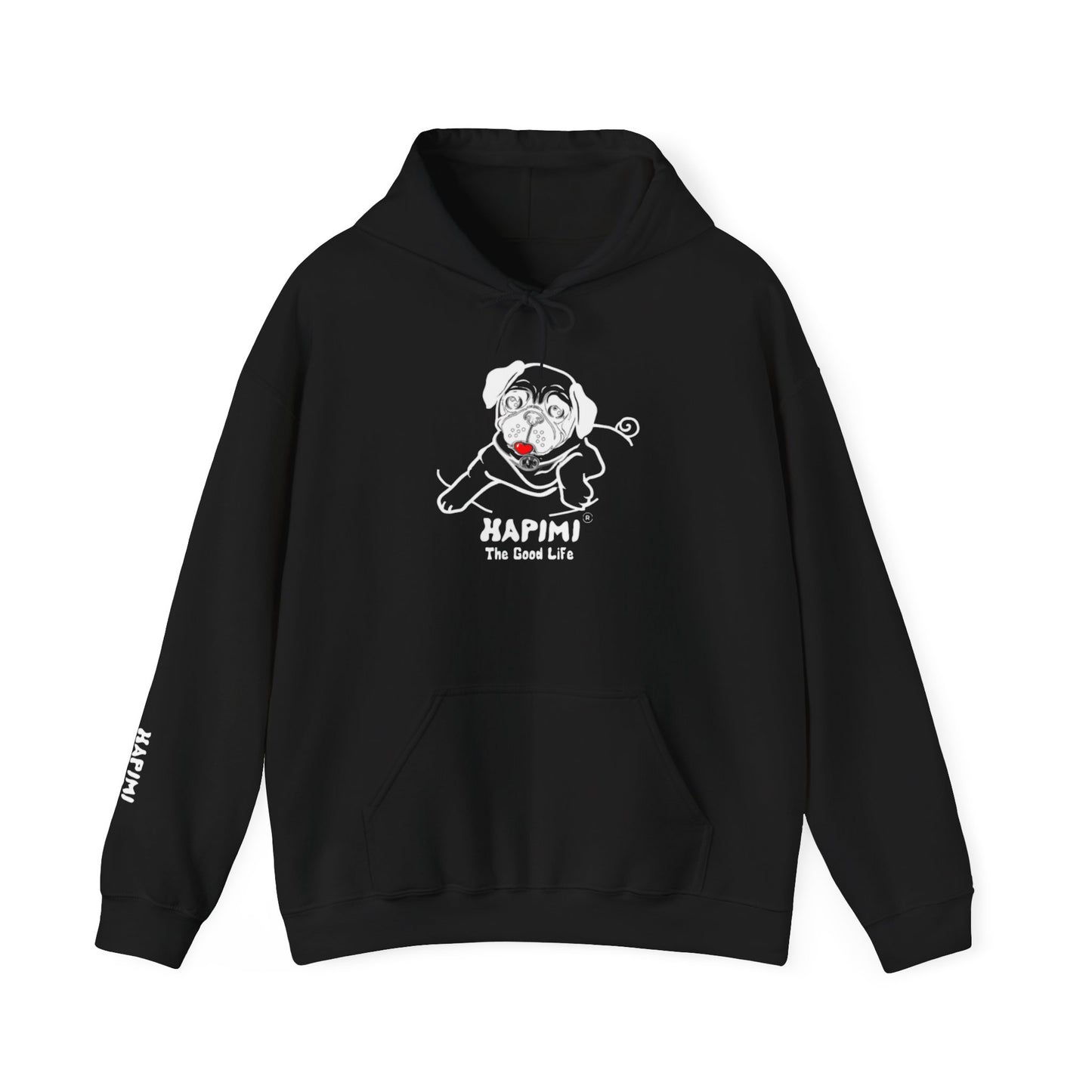 HAPIMI™ The Good Life Premium Unisex Black Hoodie