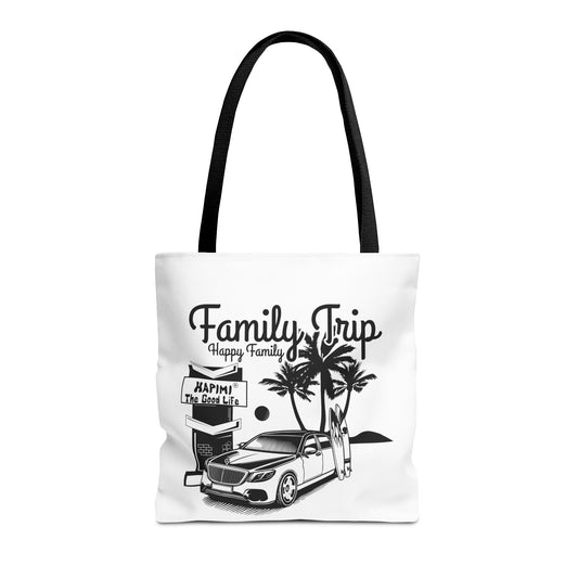 Family Trip Tote Bag (AOP)