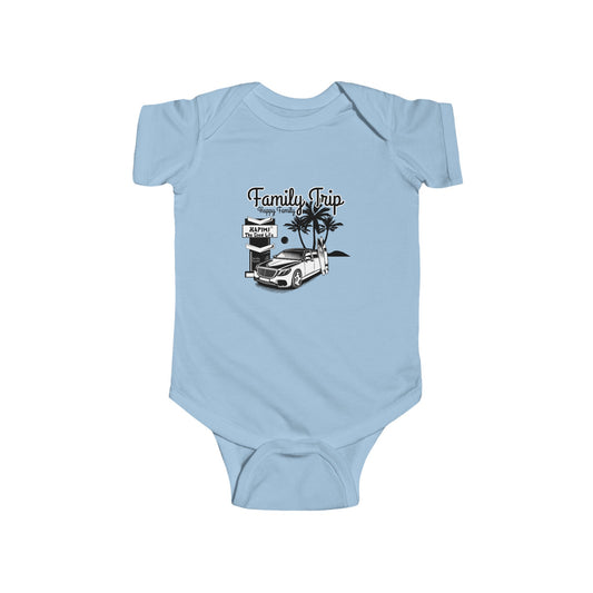 Family Trip Infant Jersey Bodysuit