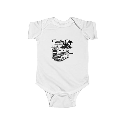 Family Trip Infant Jersey Bodysuit