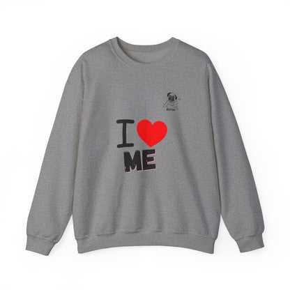 HAPIMI "I Love Me" Collection – Unisex Crewneck Sweatshirt
