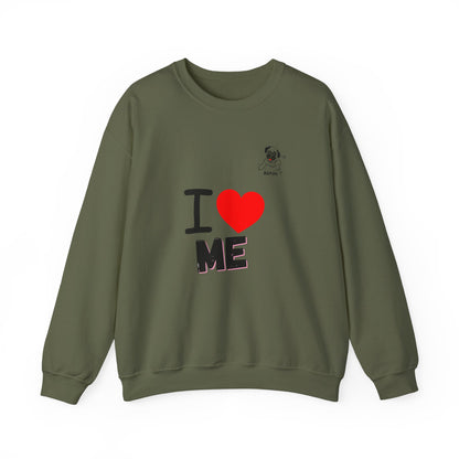 HAPIMI "I Love Me" Collection – Unisex Crewneck Sweatshirt