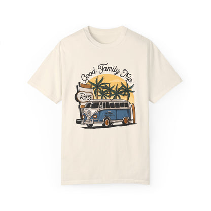 Good Family Trip Unisex Garment-Dyed T-shirt