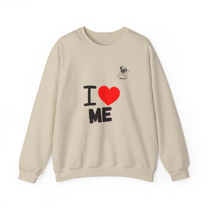 HAPIMI "I Love Me" Collection – Unisex Crewneck Sweatshirt