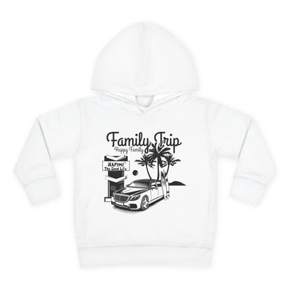 Family Trip Toddler Pullover Fleece Hoodie