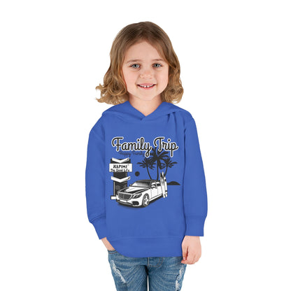 Family Trip Toddler Pullover Fleece Hoodie