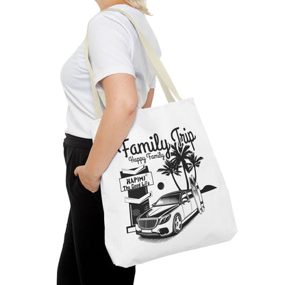 Family Trip Tote Bag (AOP)