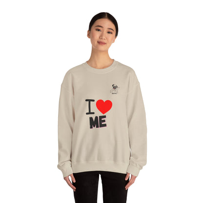 HAPIMI "I Love Me" Collection – Unisex Crewneck Sweatshirt