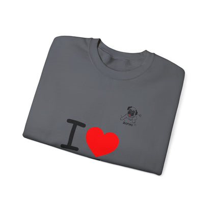 HAPIMI "I Love Me" Collection – Unisex Crewneck Sweatshirt