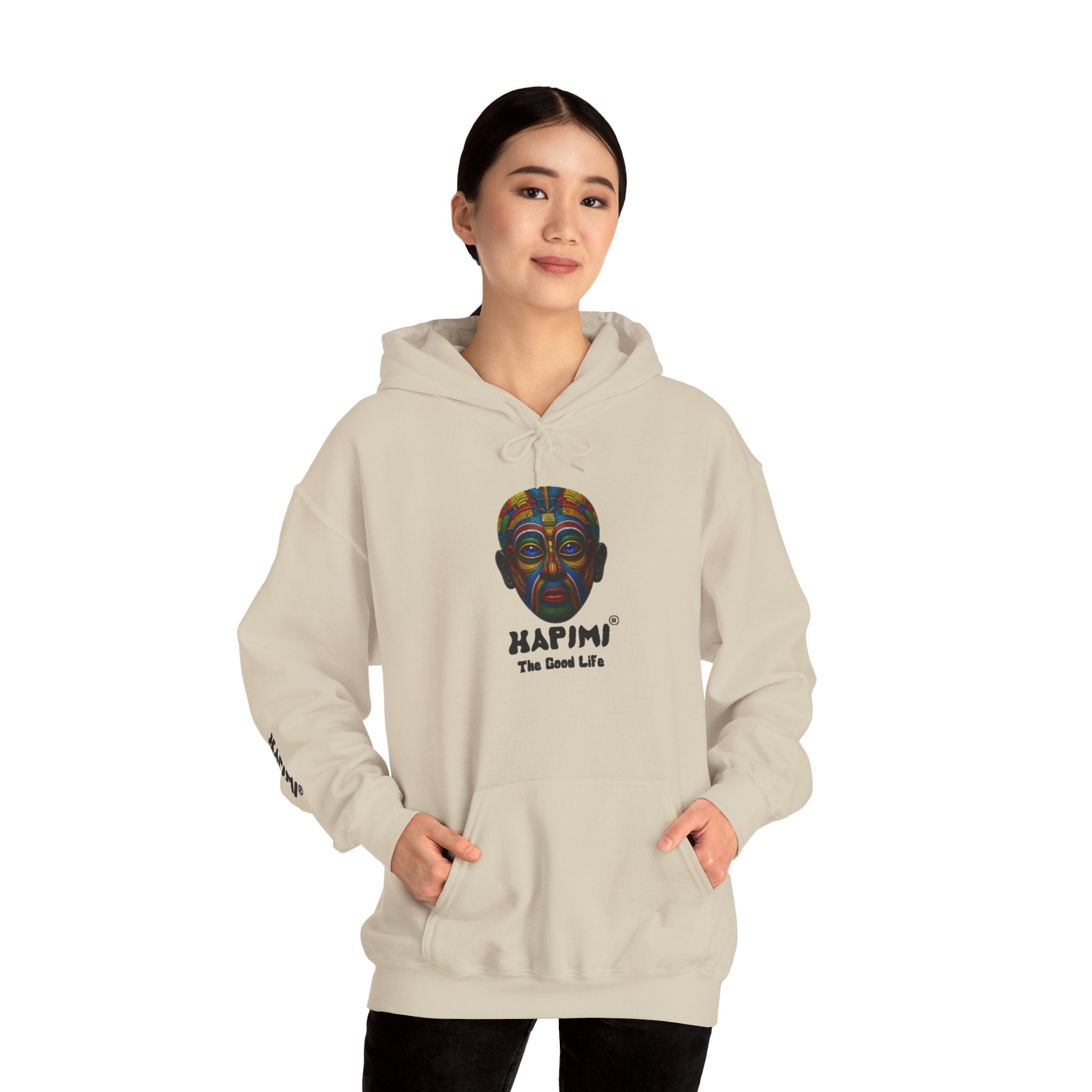 HAPIMI® Facade Mask Unisex Hoodie