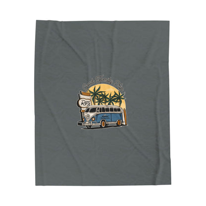 Good Family Trip Velveteen Plush Blanket