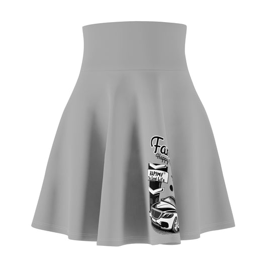 Family Trip Women's Skater Skirt (AOP)