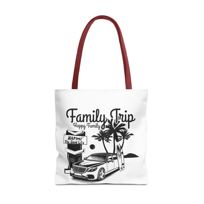 Family Trip Tote Bag (AOP)