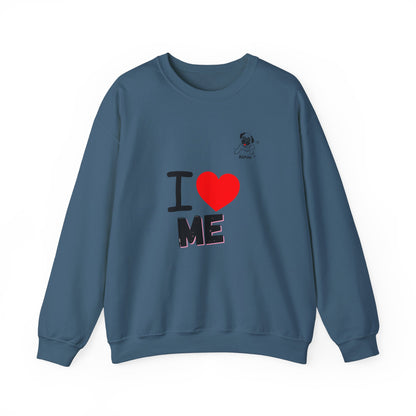HAPIMI "I Love Me" Collection – Unisex Crewneck Sweatshirt