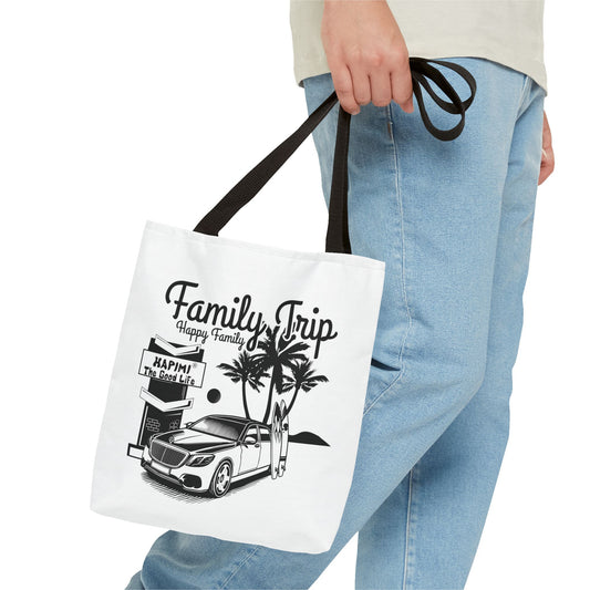 Family Trip Tote Bag (AOP)