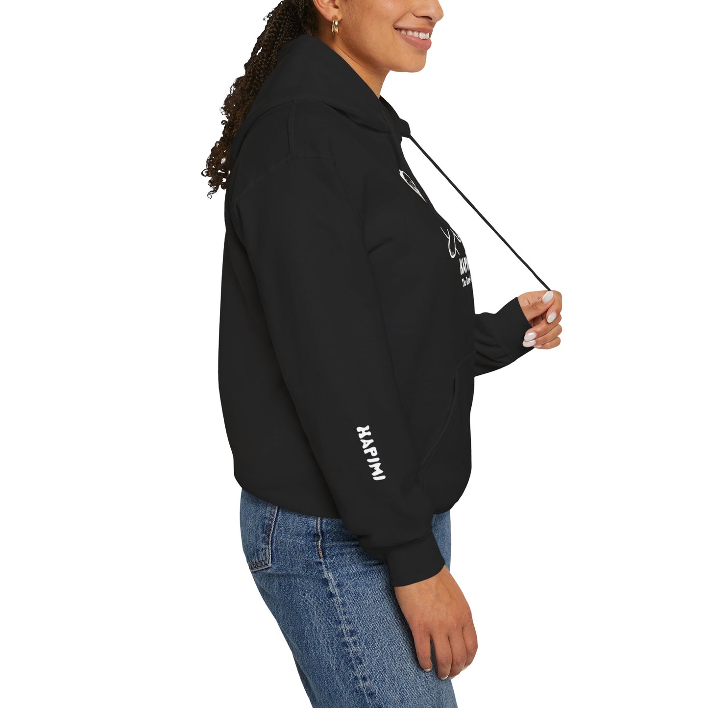 HAPIMI™ The Good Life Premium Unisex Black Hoodie