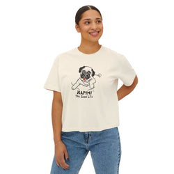 HAPIMI Women's Boxy Tee