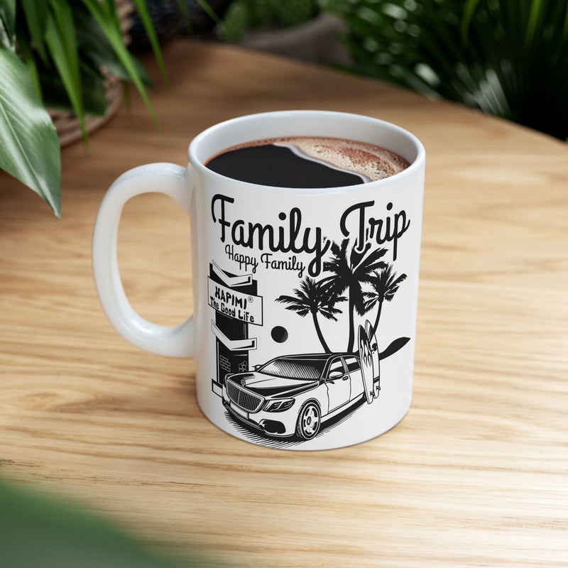 Family Trip Ceramic Coffee Mug – Sip in Style (11oz, 15oz)