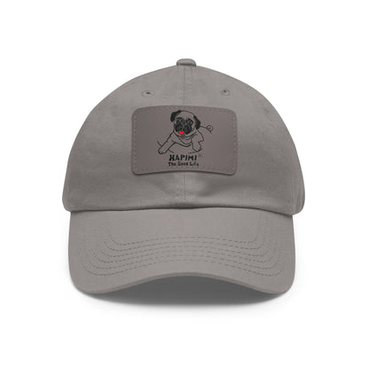 Hapimi Leather Patch Hat