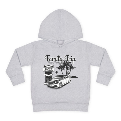Family Trip Toddler Pullover Fleece Hoodie
