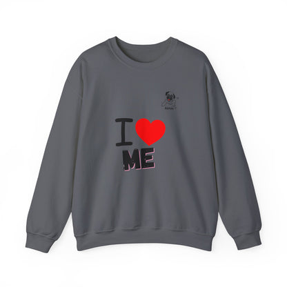 HAPIMI "I Love Me" Collection – Unisex Crewneck Sweatshirt
