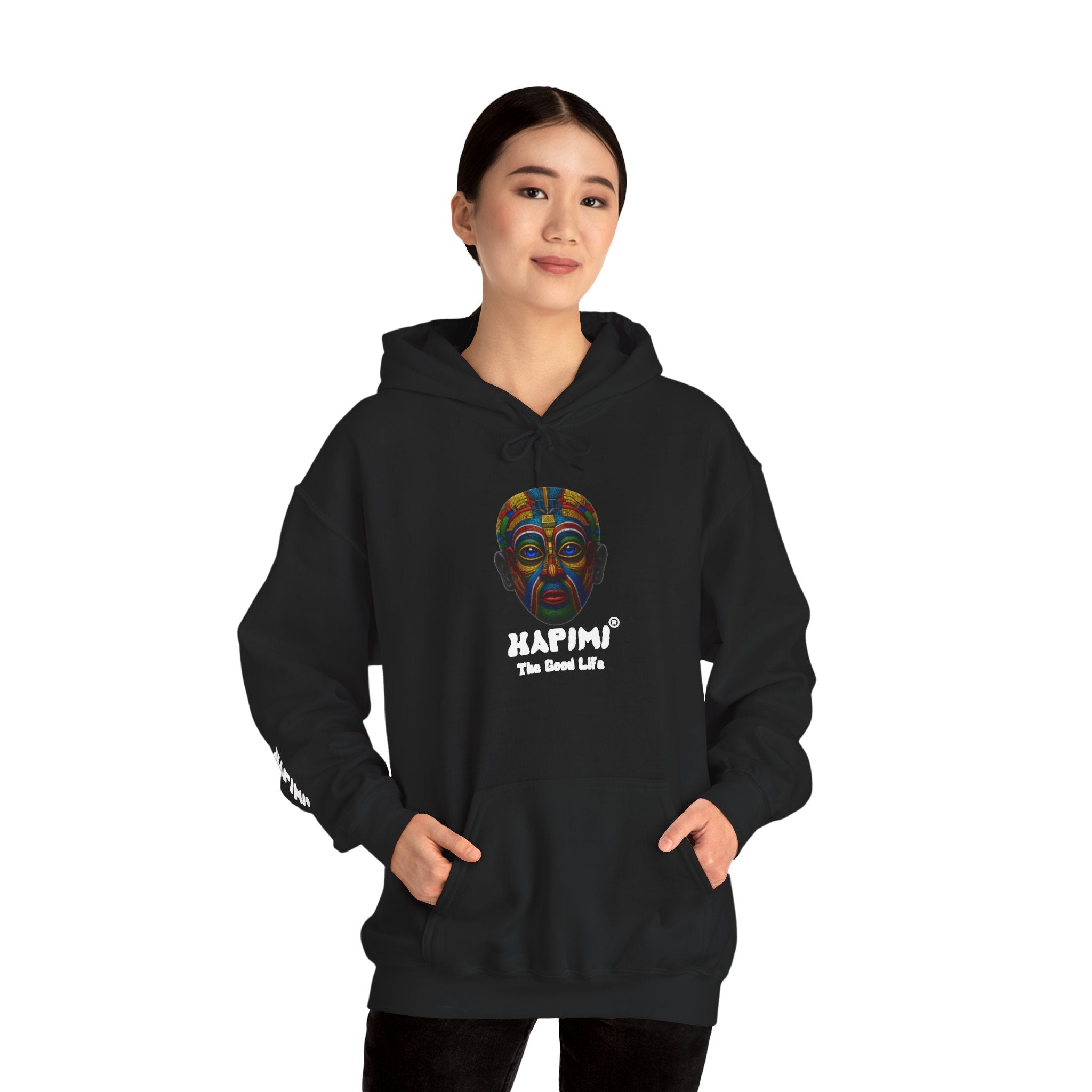 HAPIMI® Facade Mask Unisex Hoodie