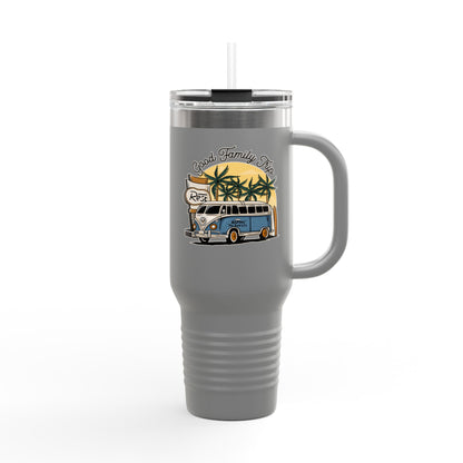 Good Family Trip Insulated Travel Mug, 40oz