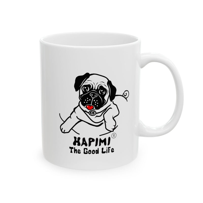 Hapimi Ceramic Mug, (11oz, 15oz)