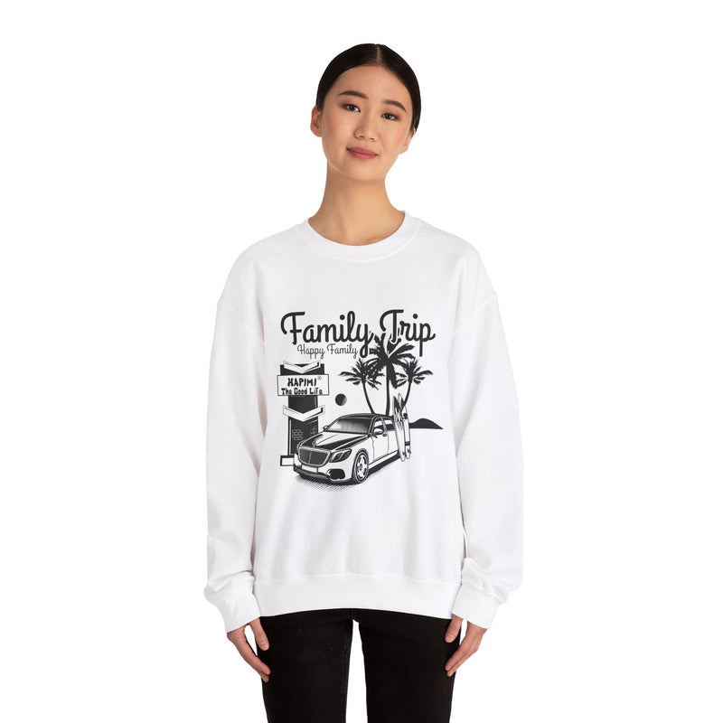 Family Trip Crewneck Sweatshirt