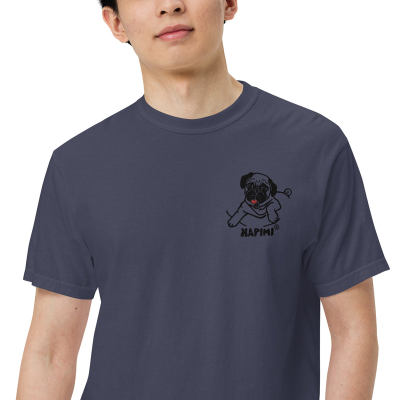Hapimi Men's Garment-Dyed Heavyweight T-Shirt