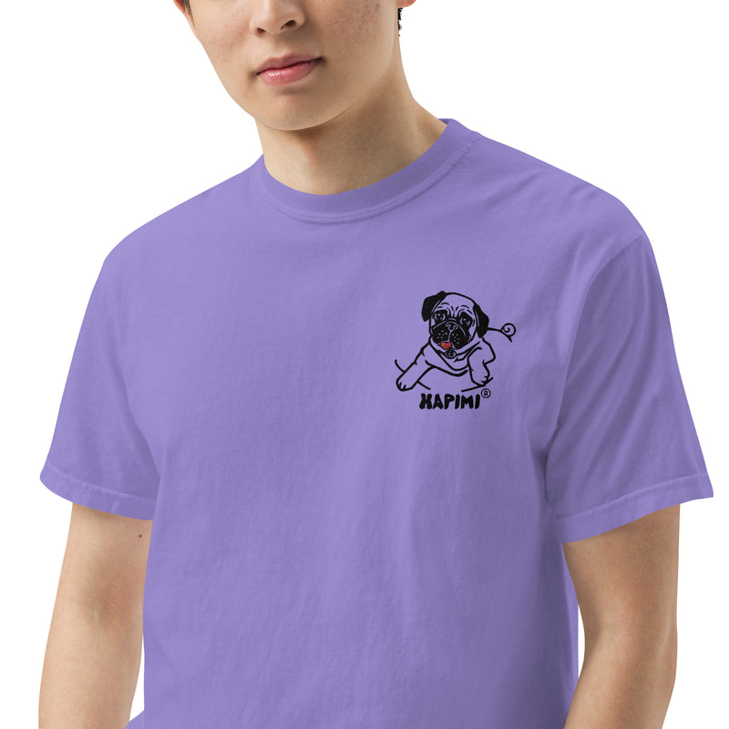 Hapimi Men's Garment-Dyed Heavyweight T-Shirt